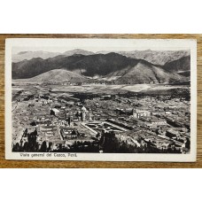 PERU VISTA DE CUZCO ANTIGUA TARJETA POSTAL